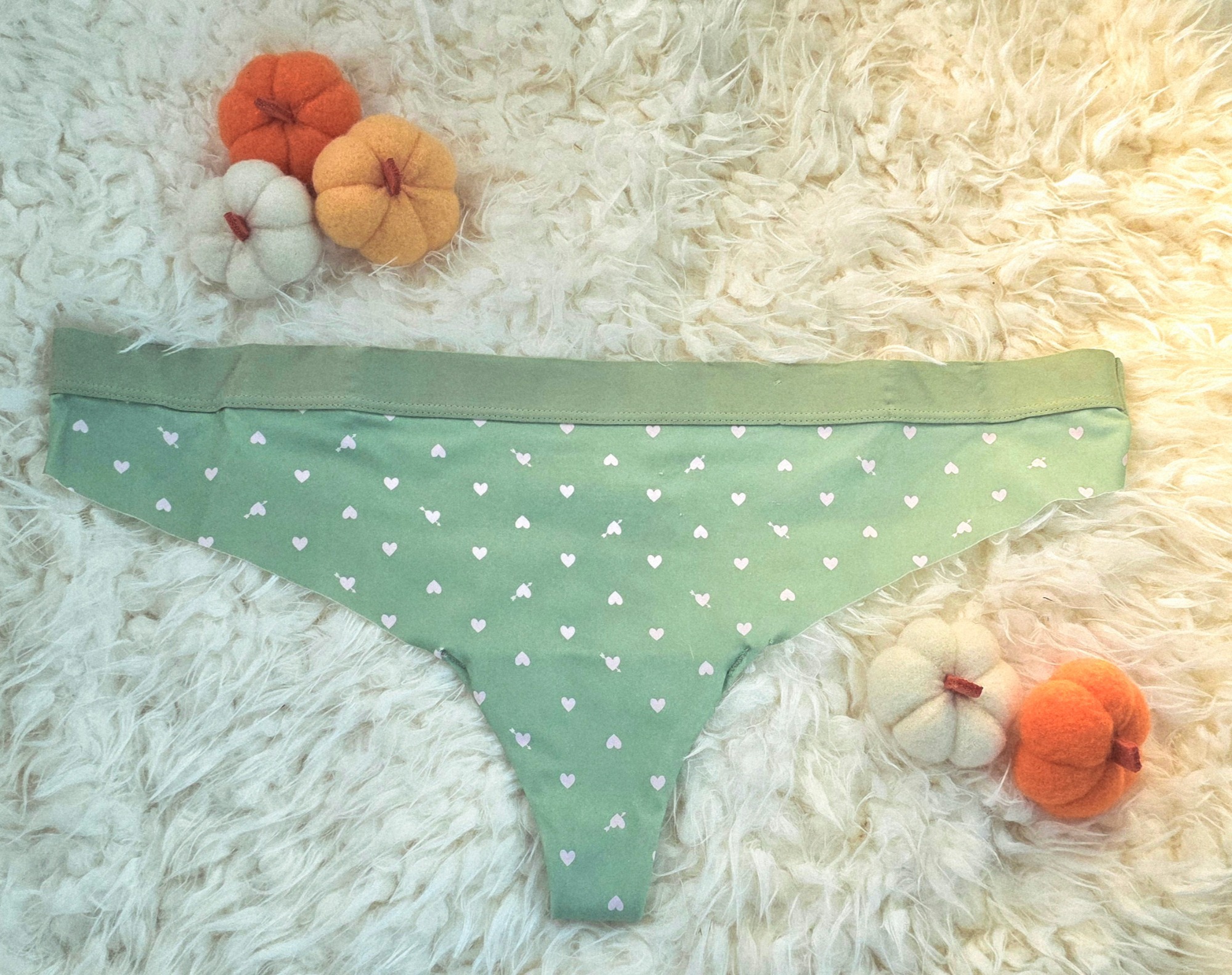 Sage Green Thong - Worn to Order