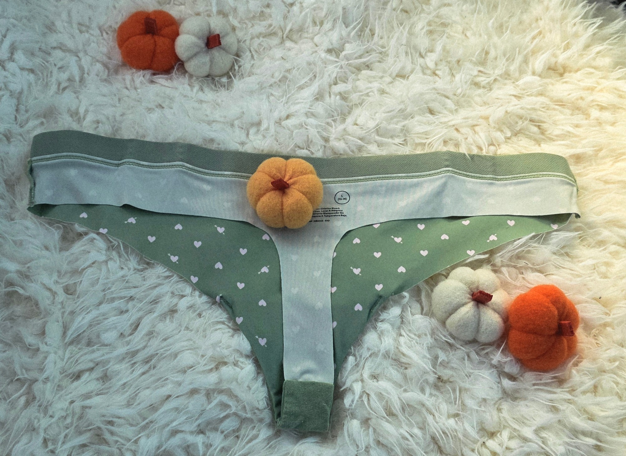 Sage Green Thong - Worn to Order – photo 4 of 4