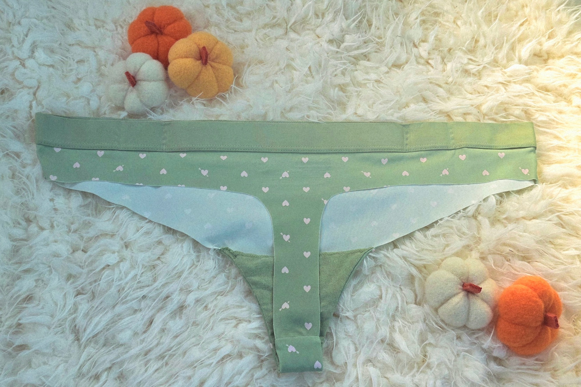 Sage Green Thong - Worn to Order – photo 2 of 4