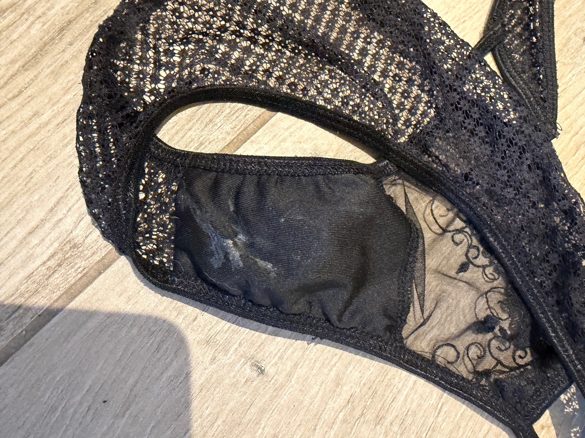 Culotte transparente portée une journée – photo 3 sur 3