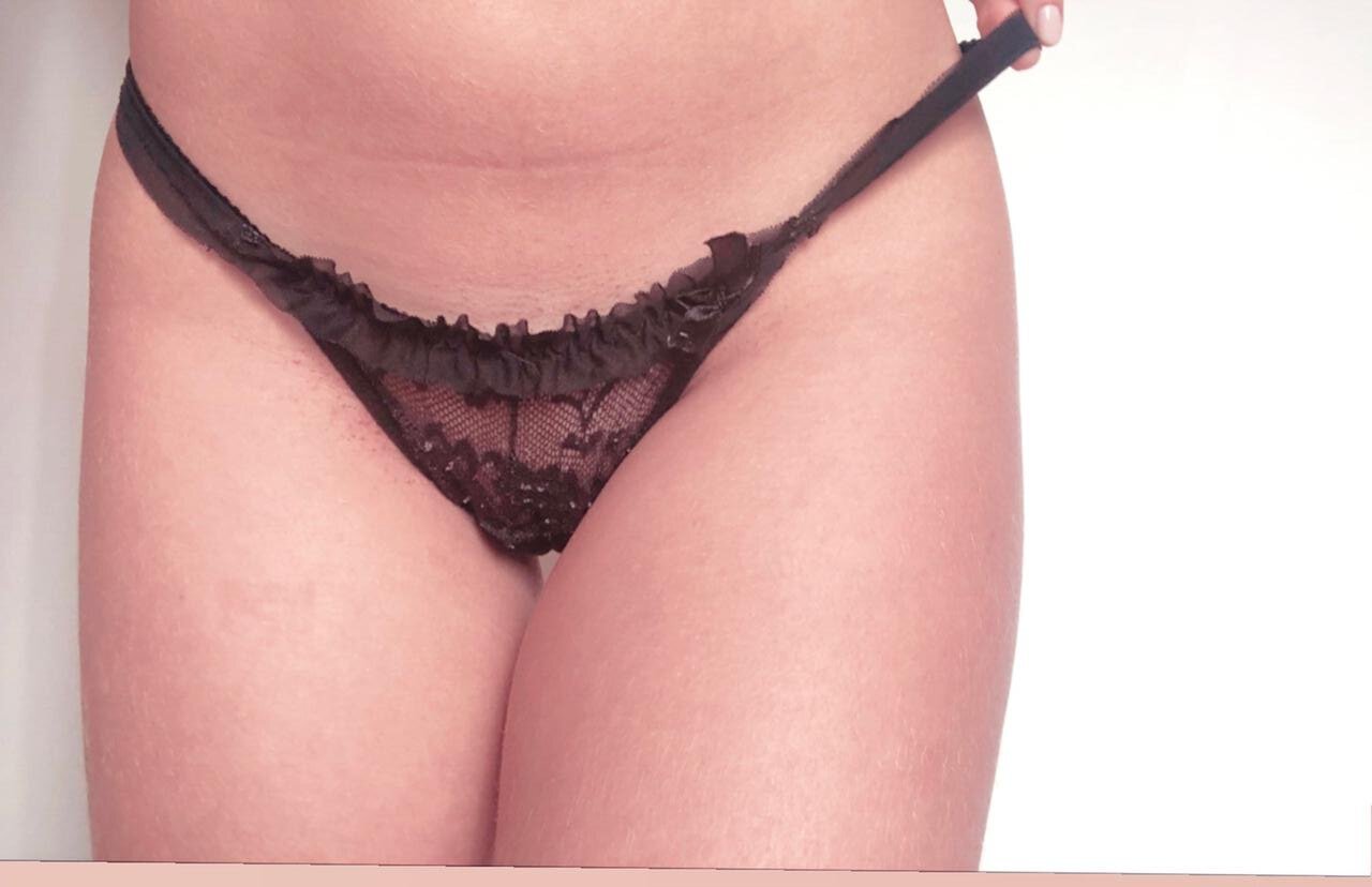 Used panty calcinha usada renda preta 🇧🇷 | Panty.com