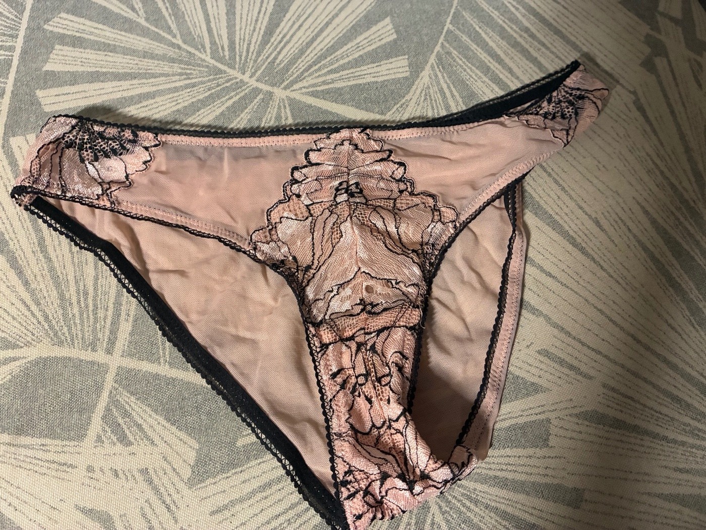 My pink and black undies