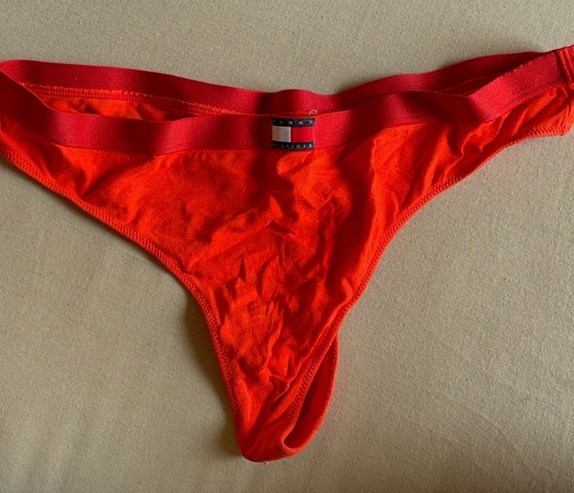 Red Tommy Hilfiger panties