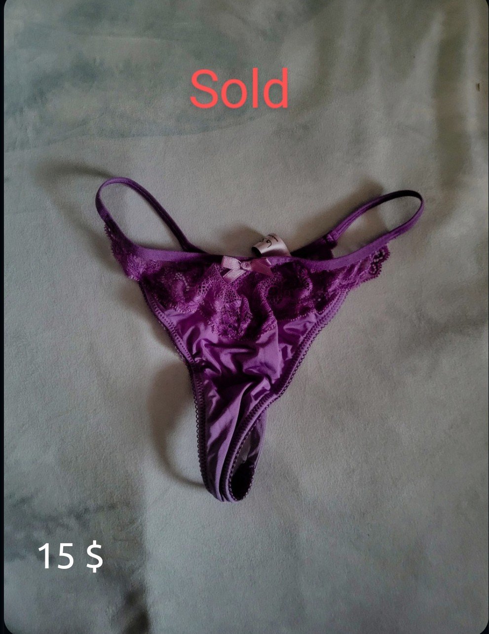 *sold* My last G-string 💜💜