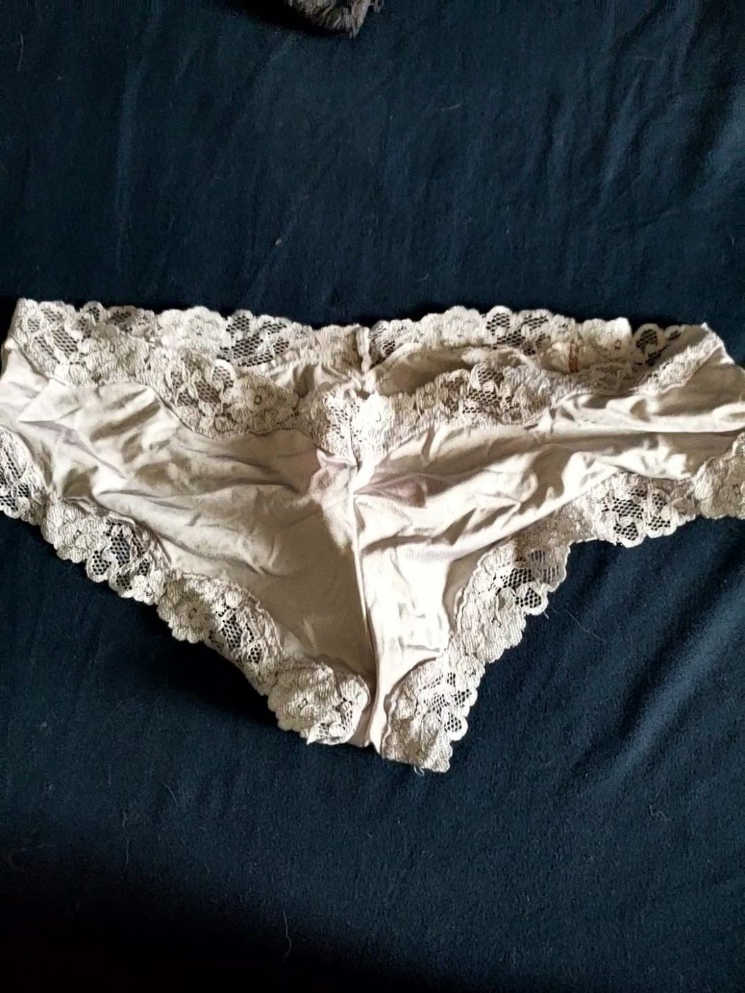 Cheeky white panties 🤍 - 1