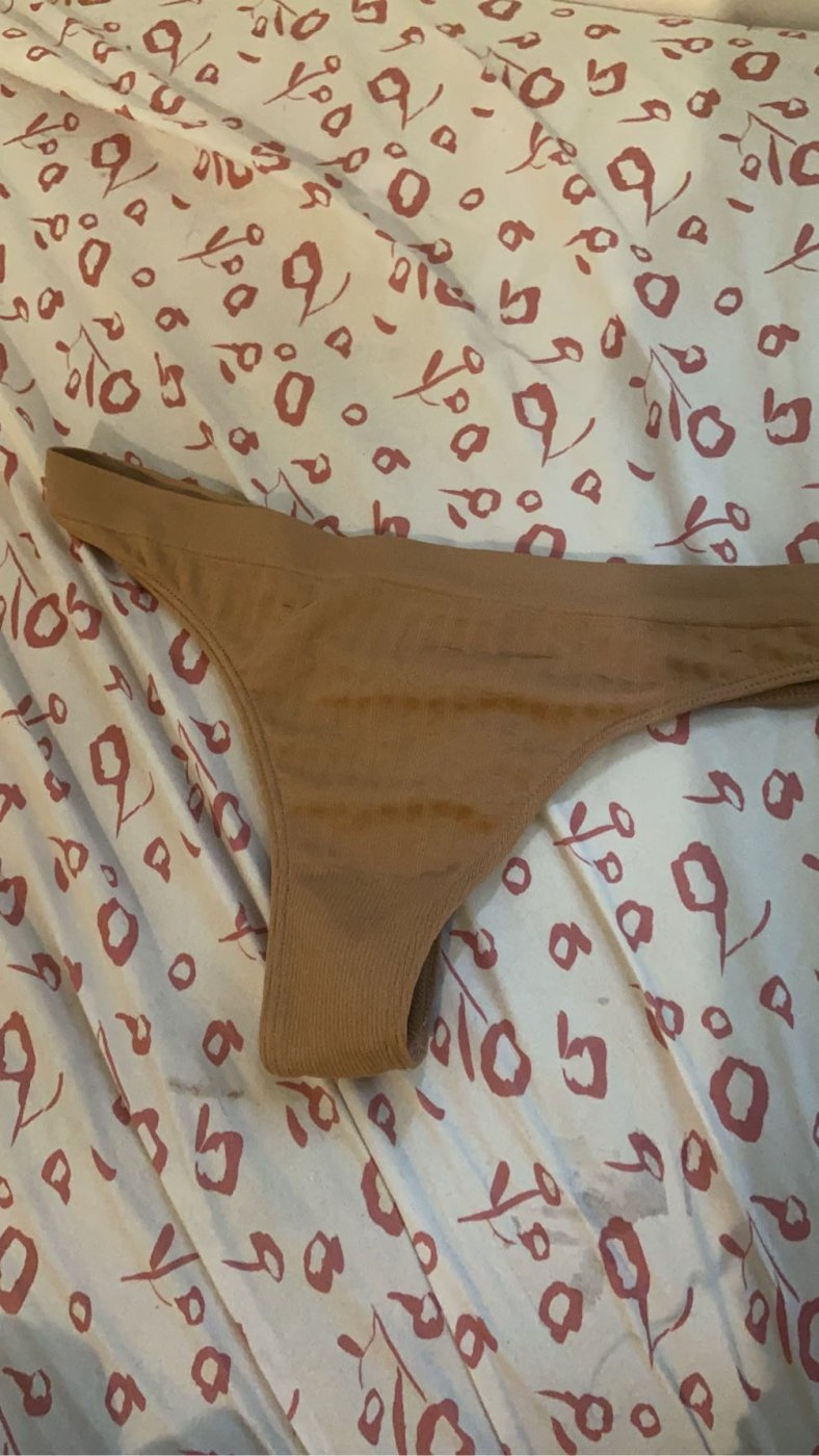 Brown thong