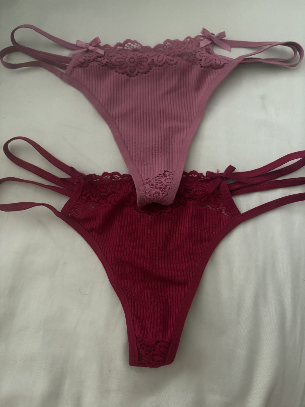 Cotton thongs