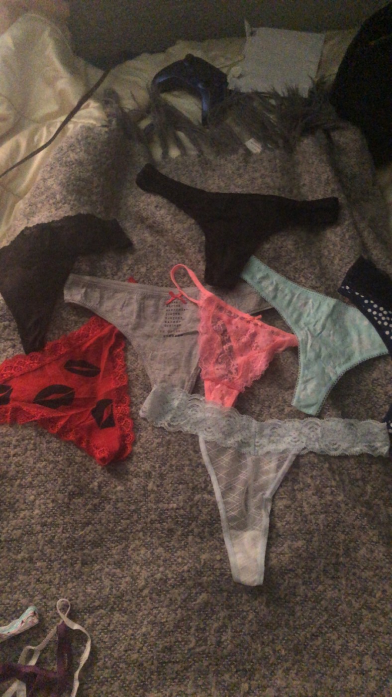 Thong Panties; various materials just ask