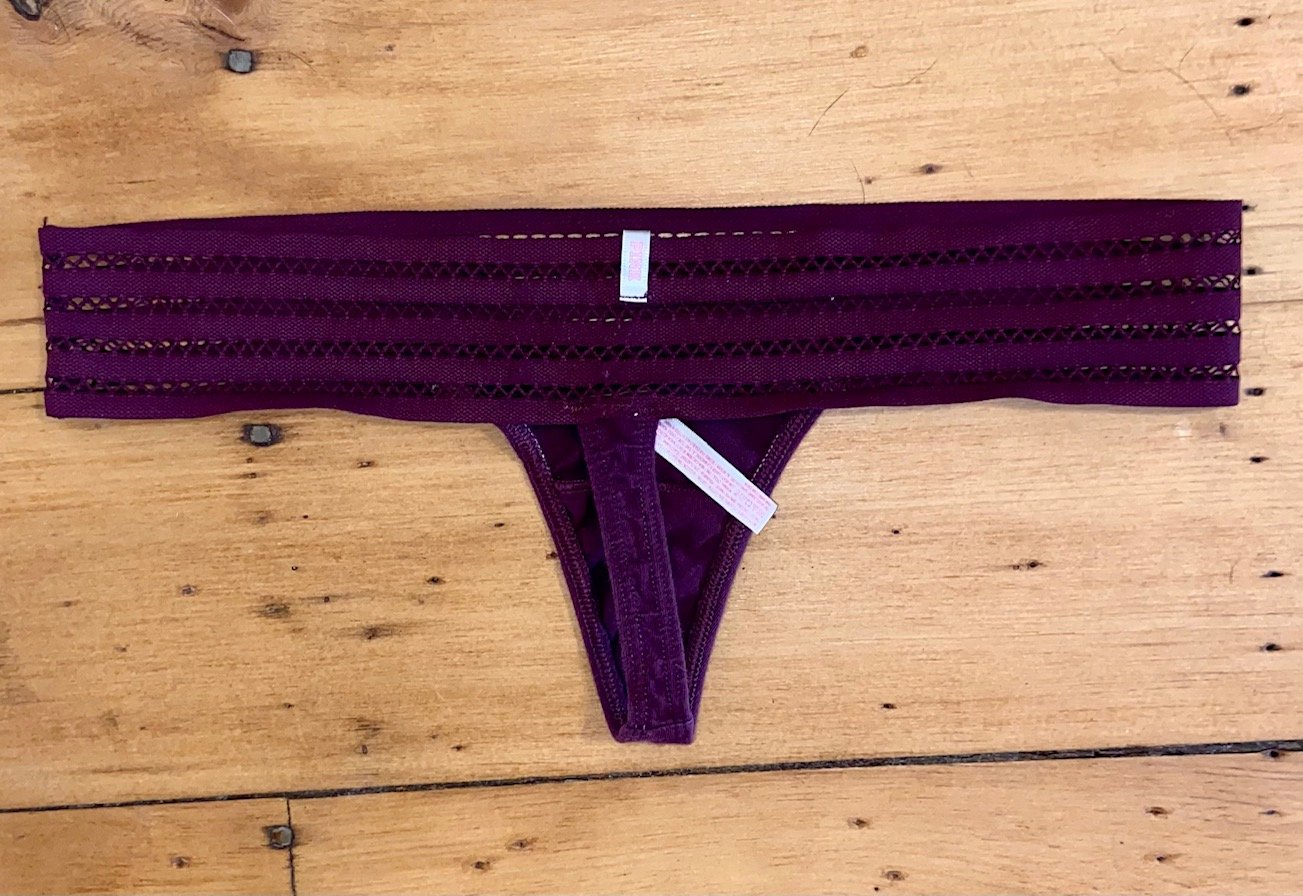 Purple Thong - 2