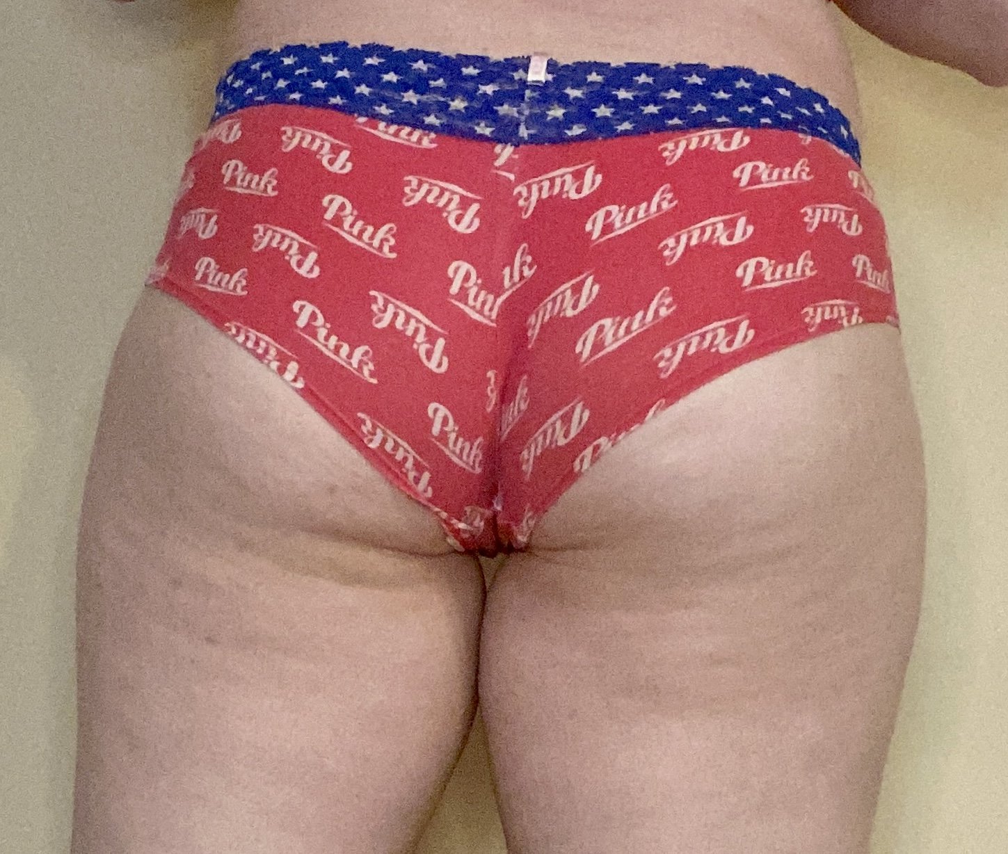 Red White And Blue Panties - 1