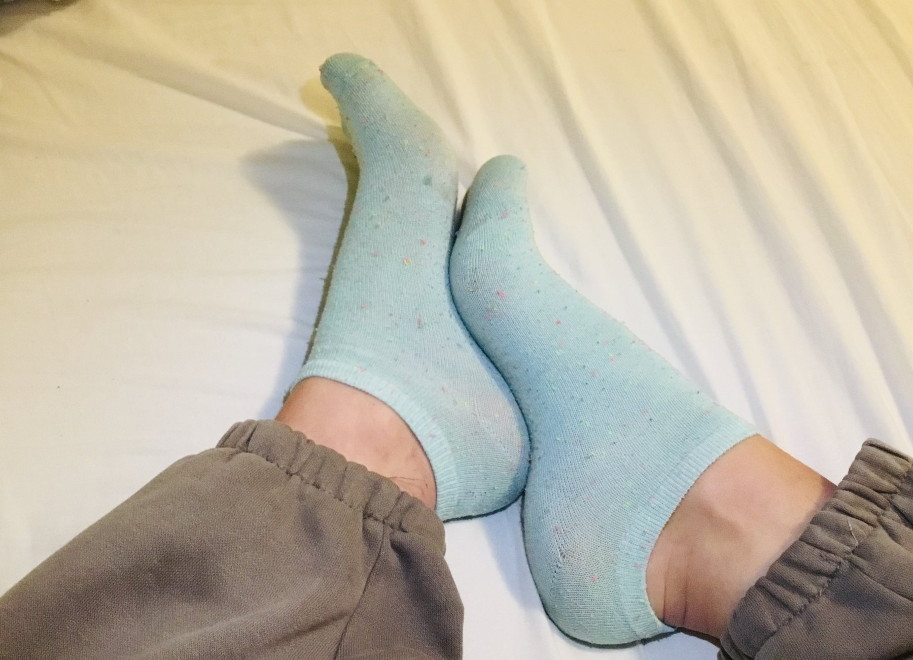 🥳 Blue confetti socks 🥳