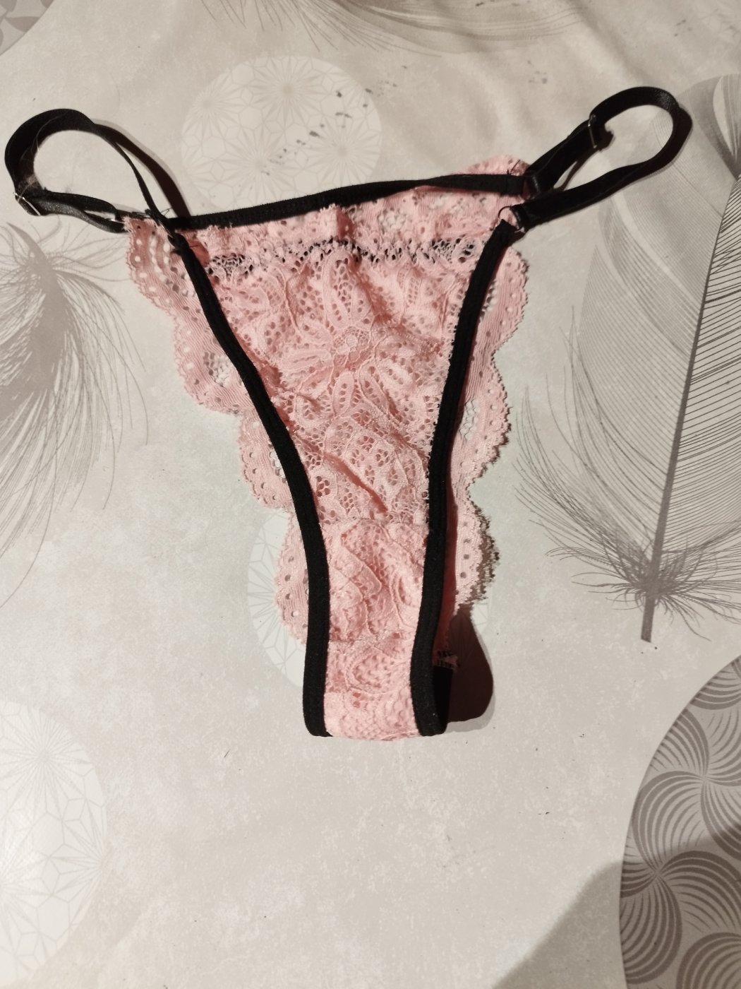 Mon string souillé plus une photo