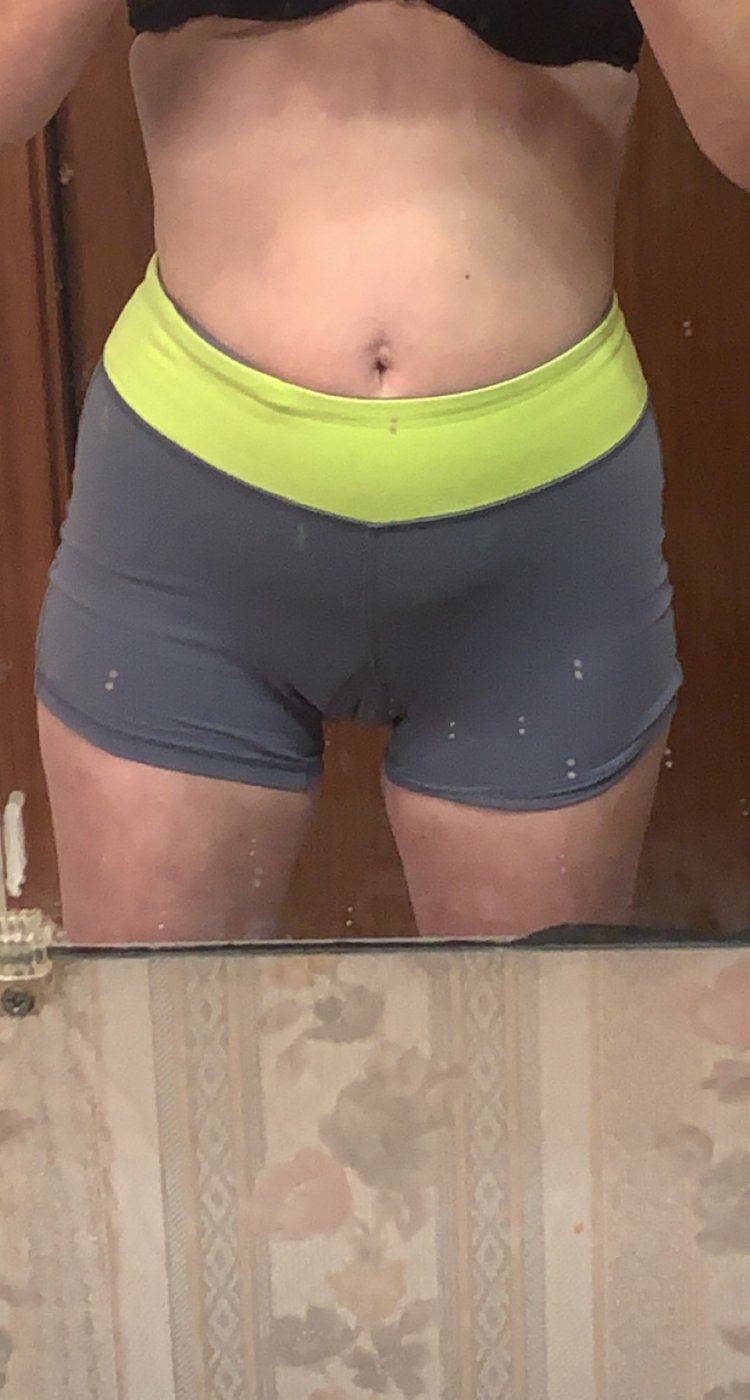 Sweet grey biker shorts – photo 3 of 3