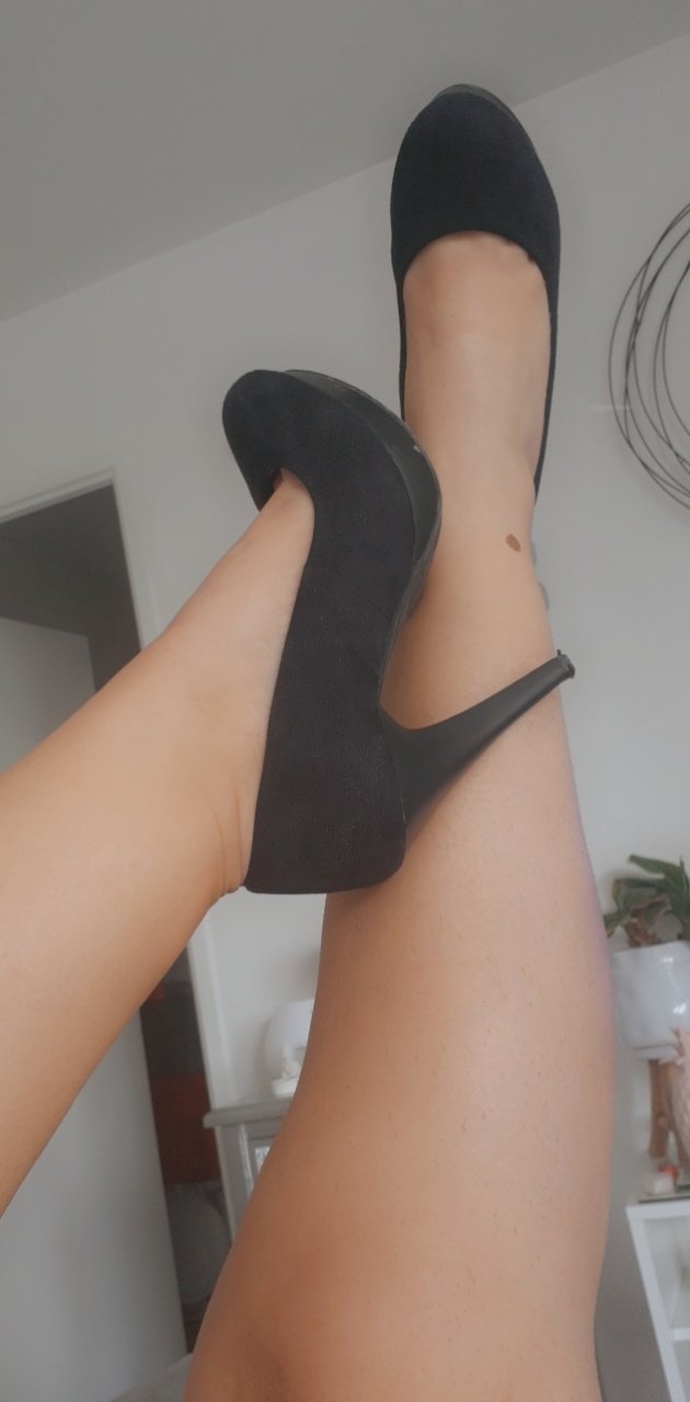 Chaussures à talons, noires, sex…