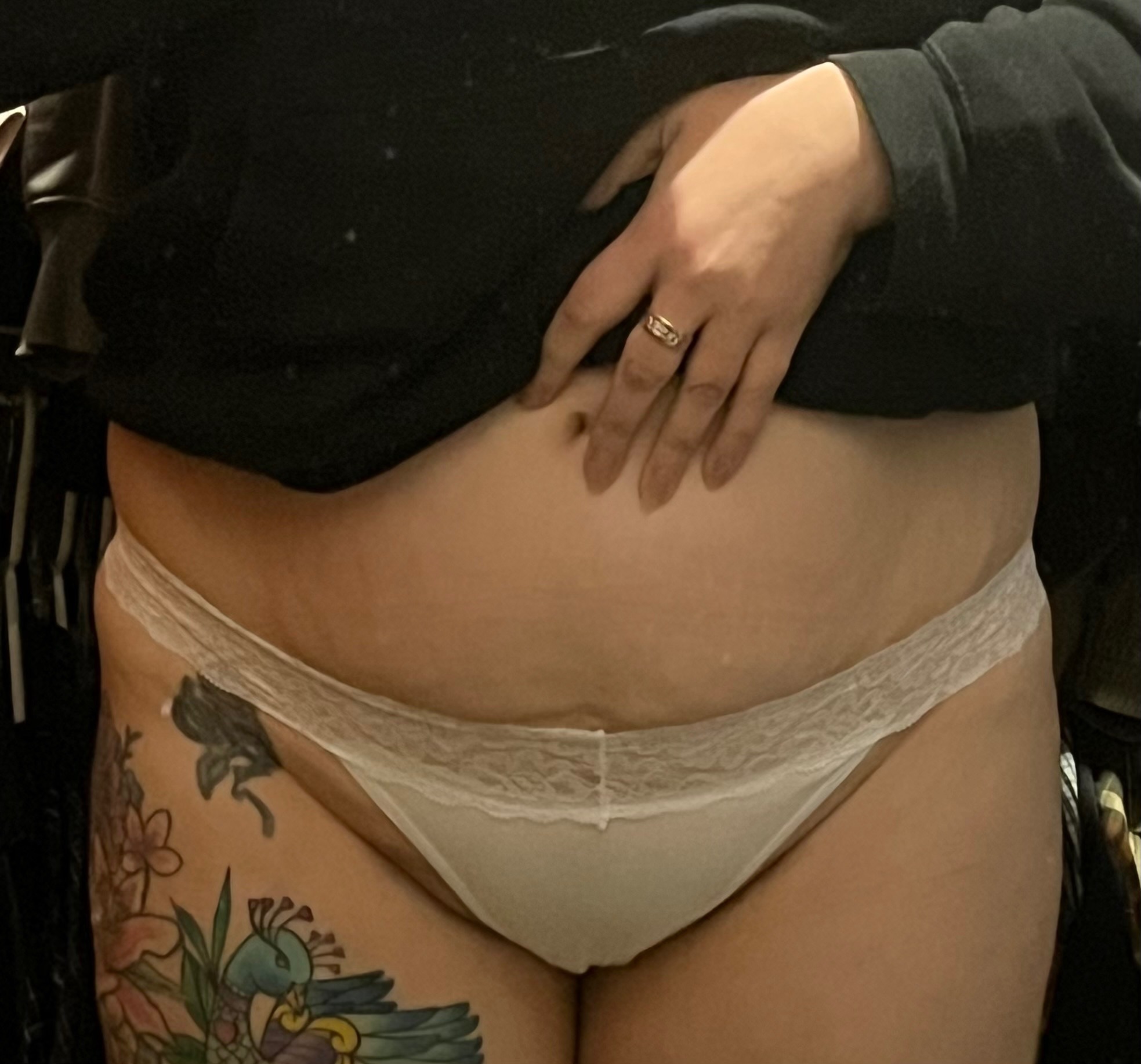 6 day special white cotton thong + extras – photo 2 of 2