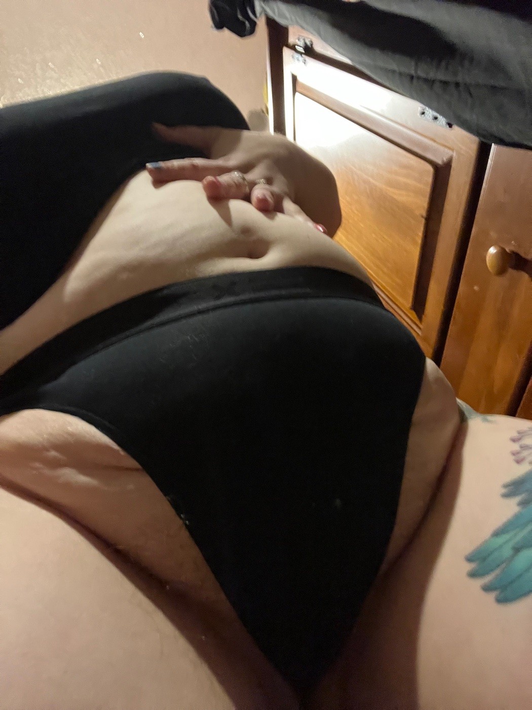 Black thong worn for 2 days – photo 3 of 3