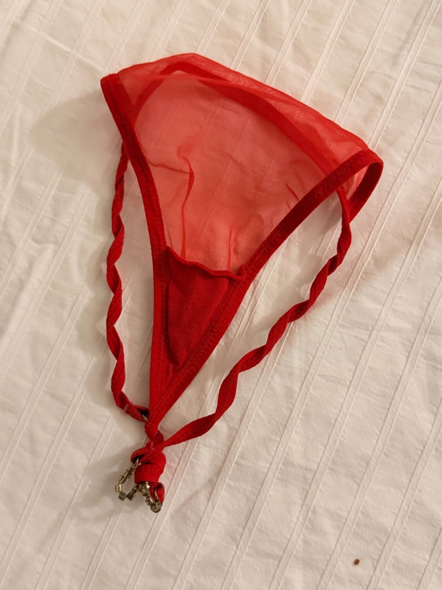 Tanga diamantes rojo – foto 4 de 4