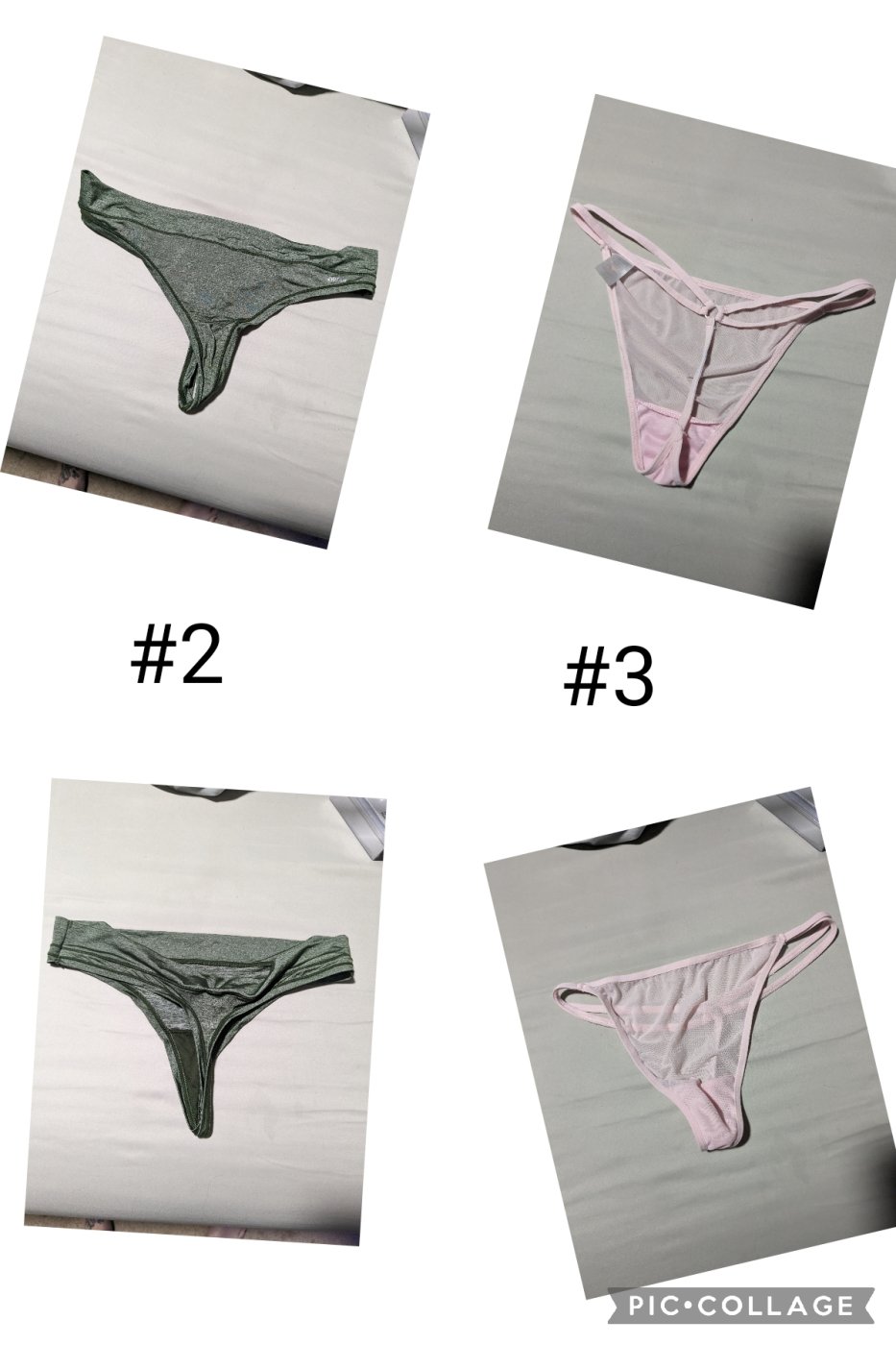 Customized thongs