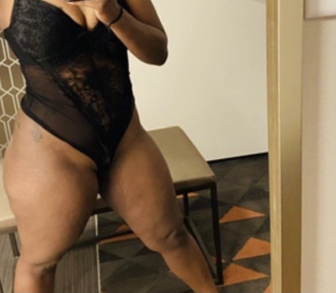 Worn Black Lace Lingerie