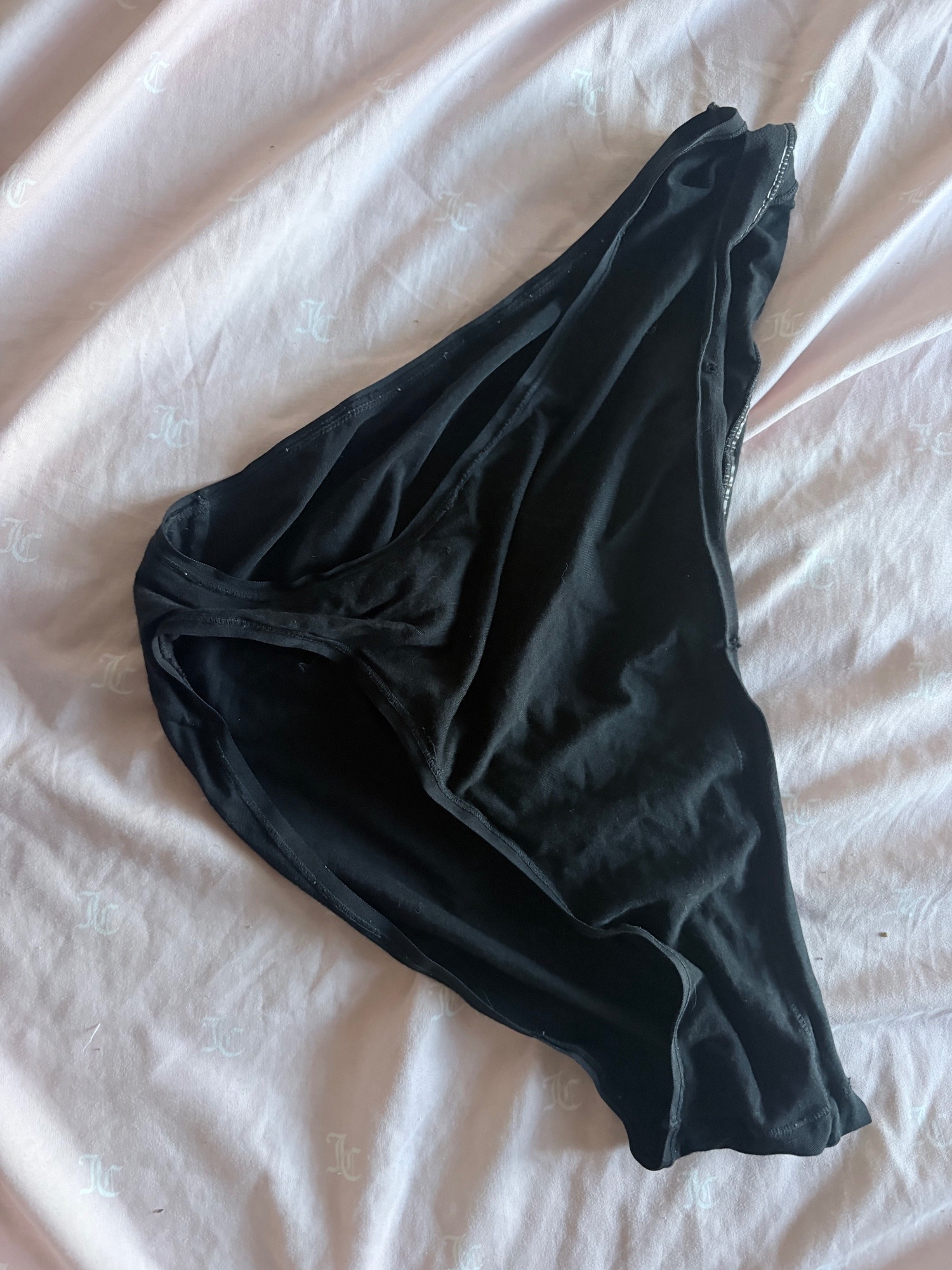 Black Cotton Panties, worn 3 days