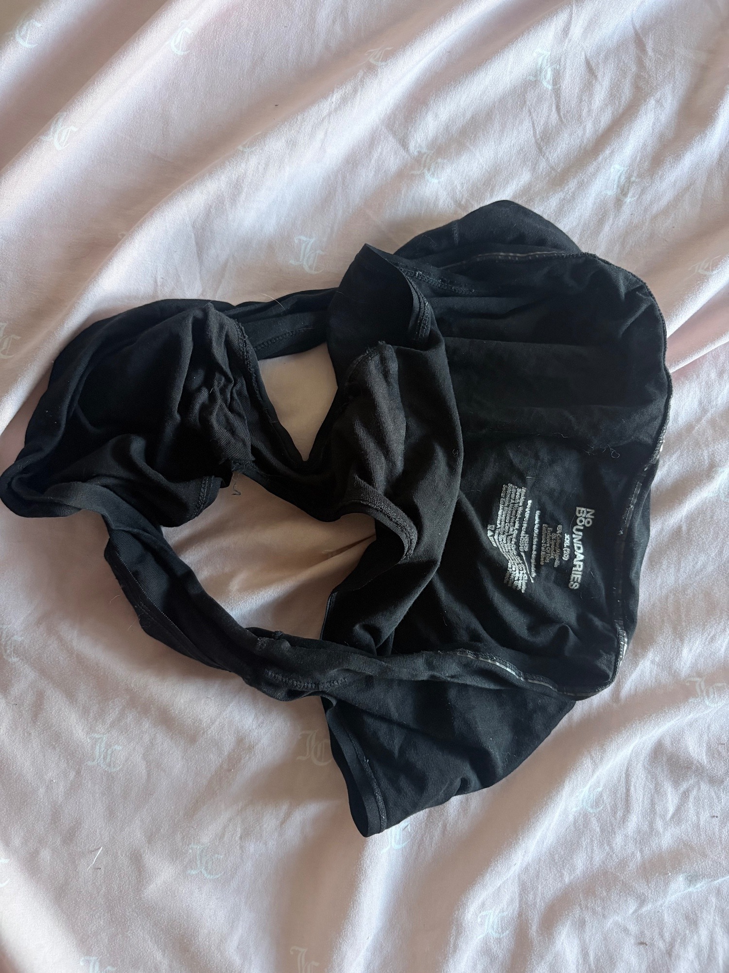 Black Cotton Panties, worn 3 days – photo 2 of 3