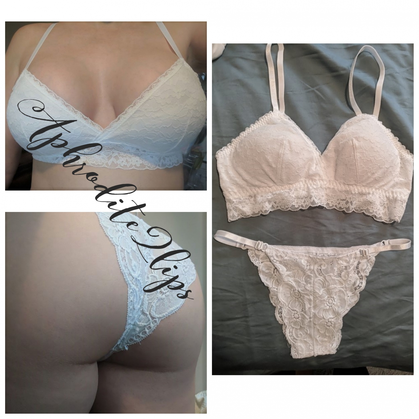 Scrumptious White Lace Set