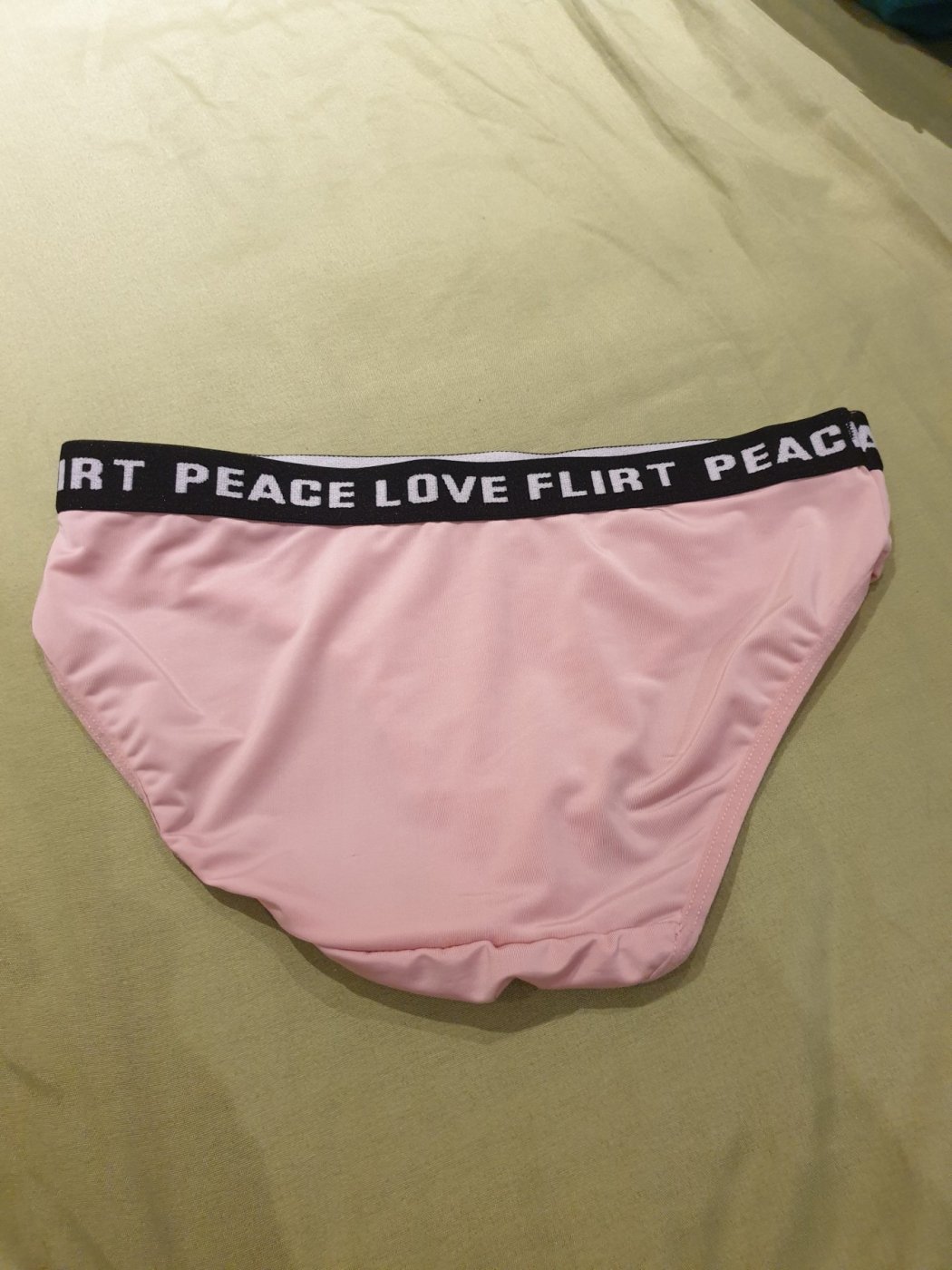 SOLD tee nage underwear - peace … - 1