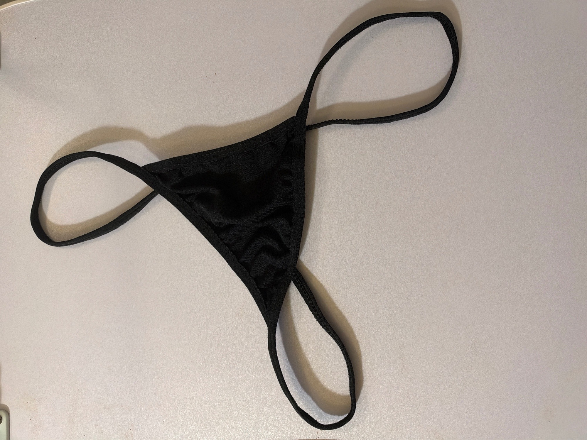 Black G-String, worn 1 day