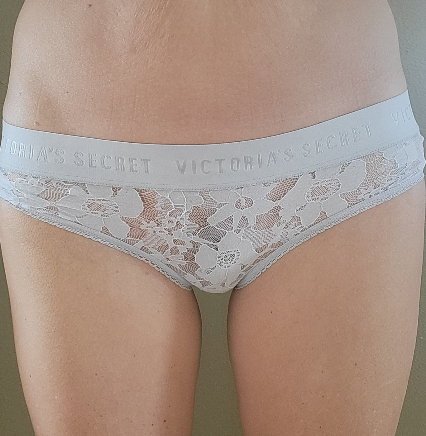 VS blue lace panties