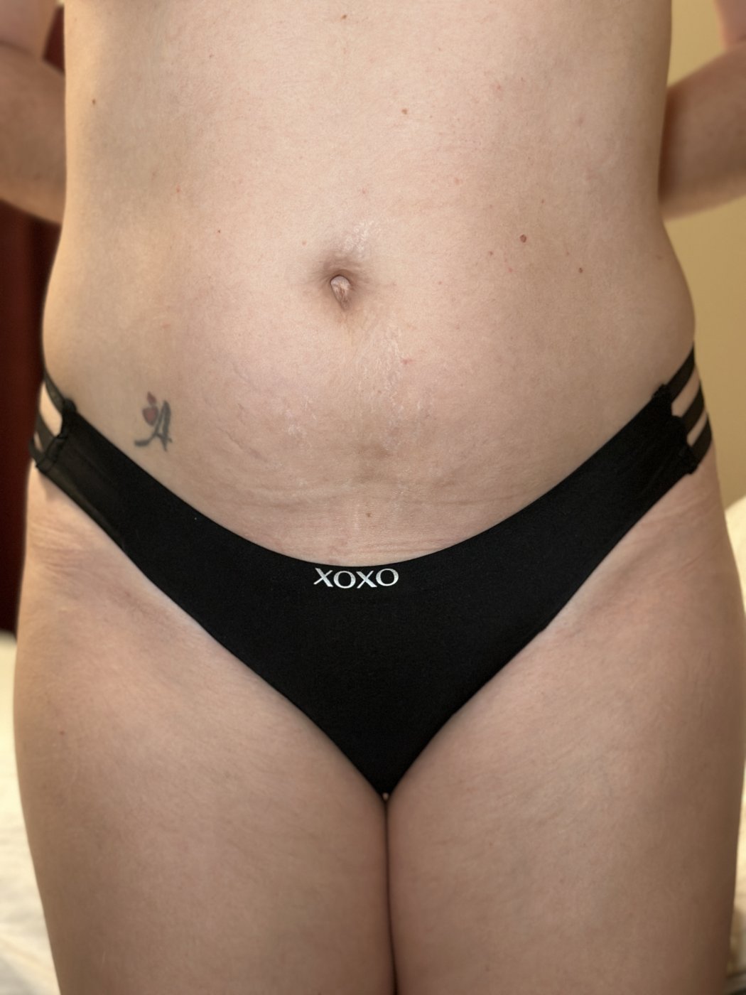Black Laceback XOXO panties – photo 3 of 3