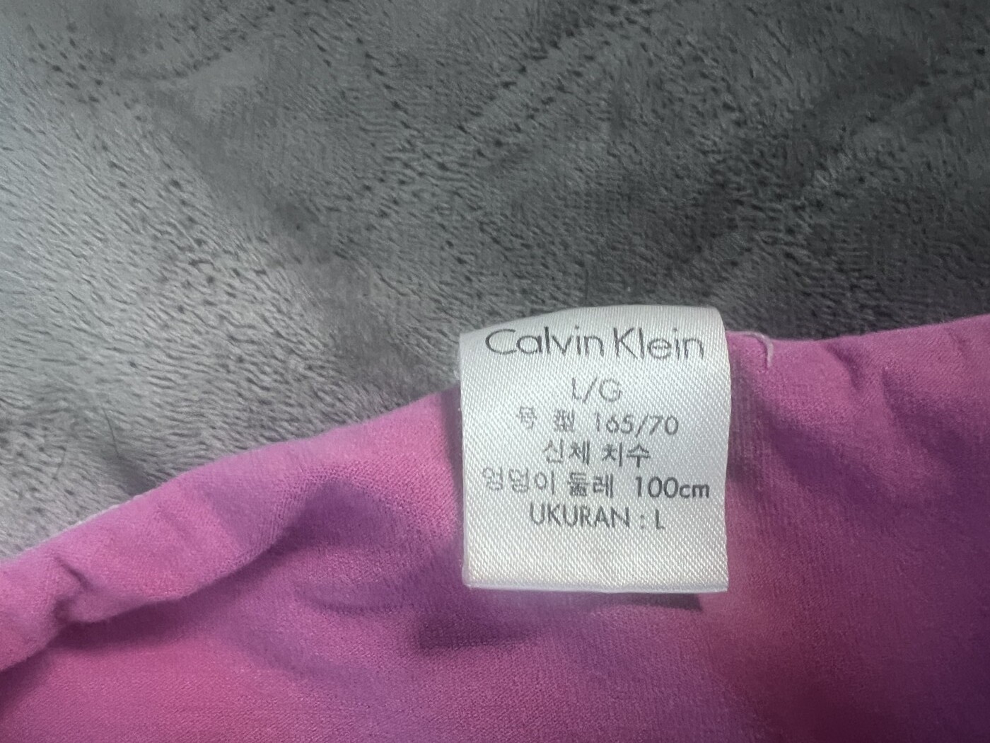 Pink CK cotton panties – photo 2 of 3