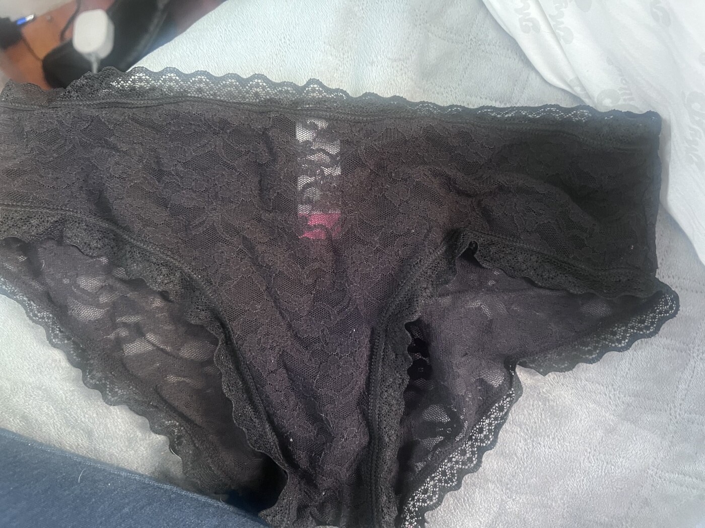 No boundaries 100%nylon lace panties