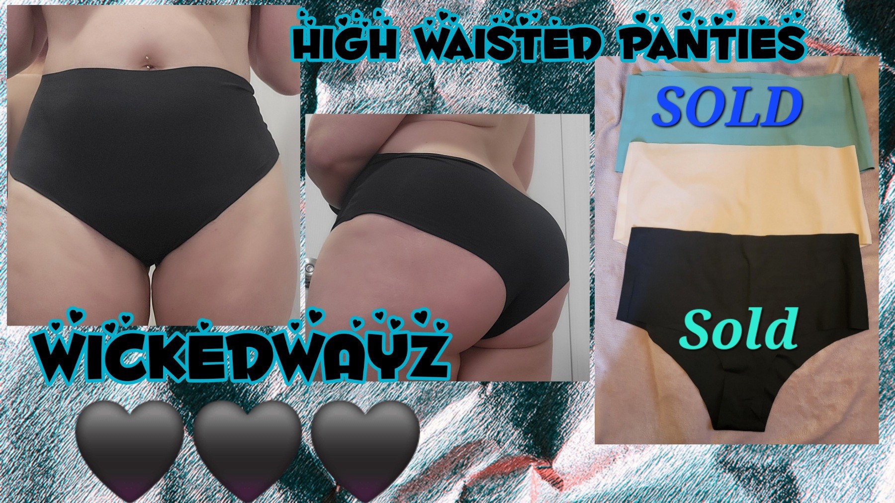 High waist panties