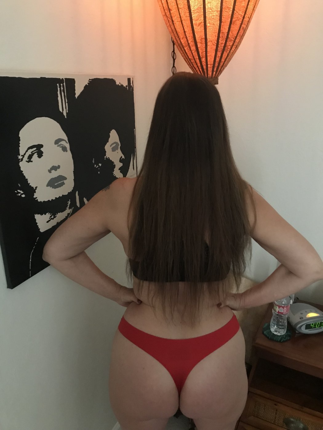 Red thong