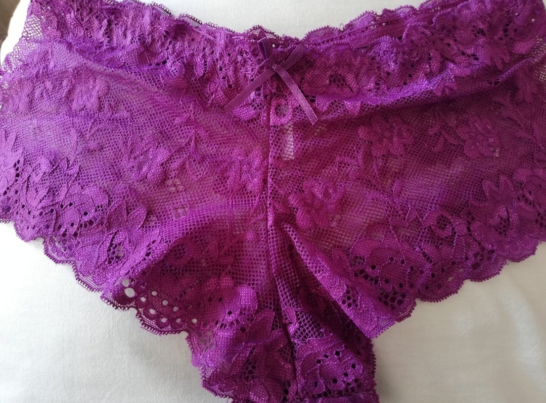 💜Culotte morado de encaje💜