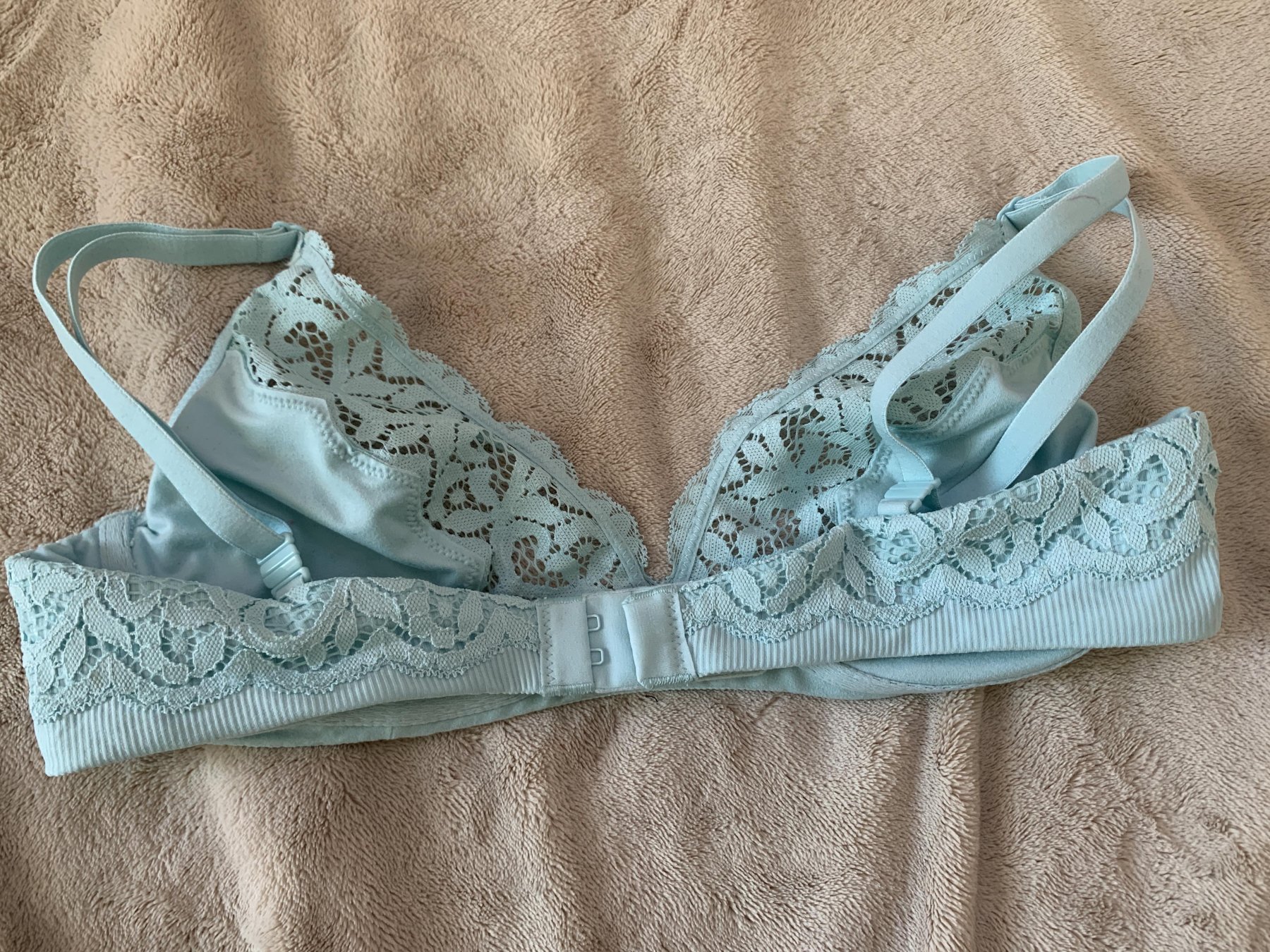 VS Light Blue Bralette - 1