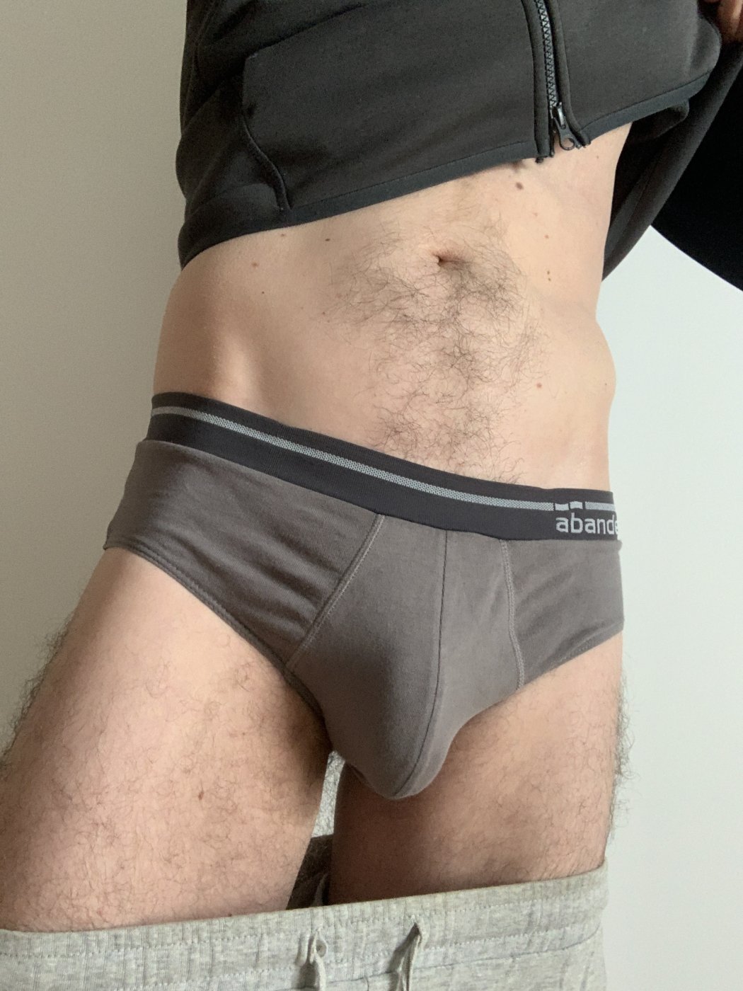 Calzoncillos Abanderado grises usados
