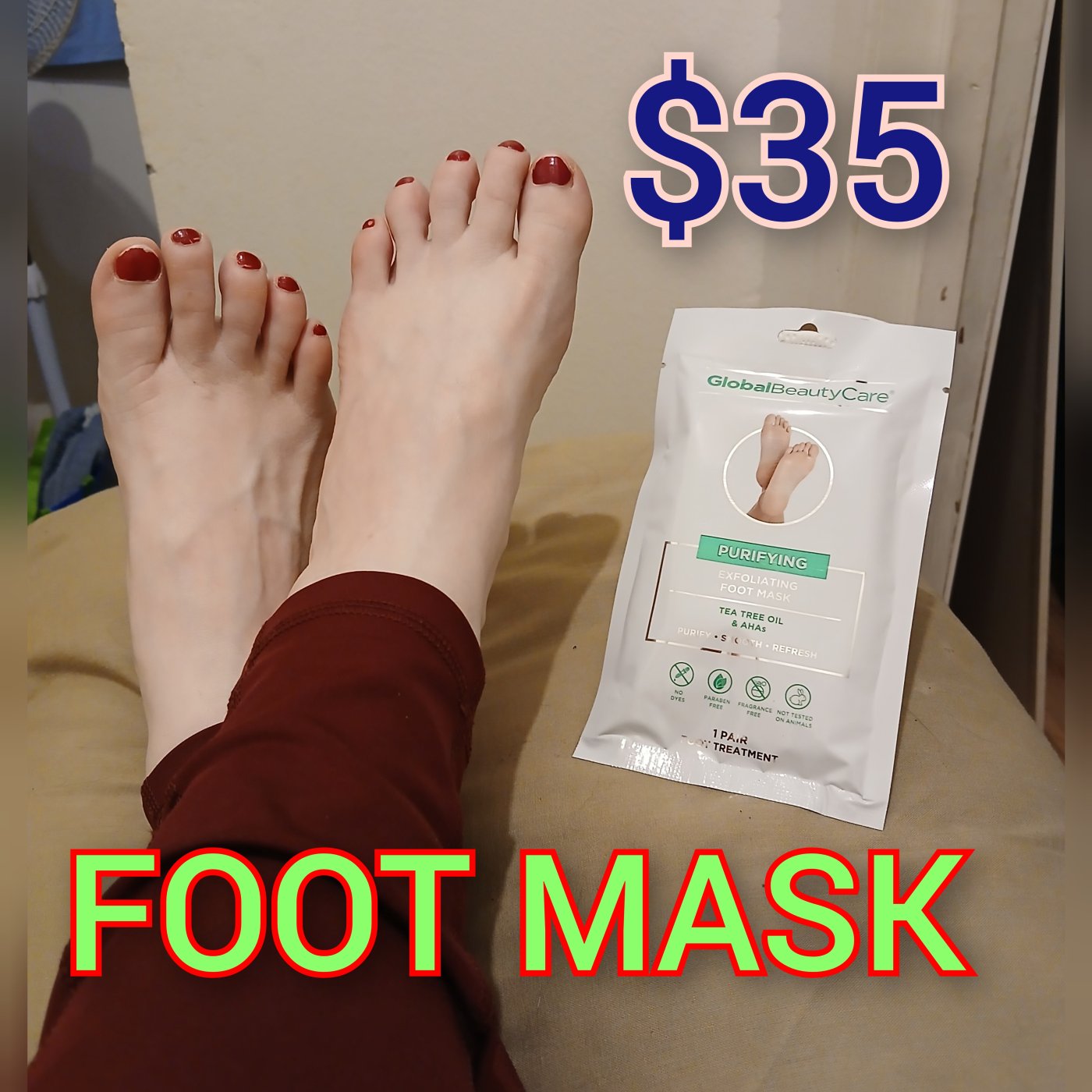 Foot mask peel