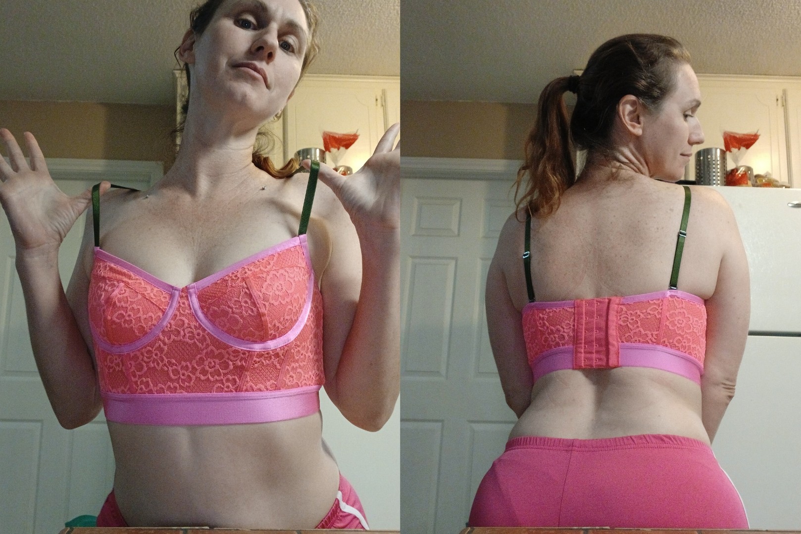 Pink Bra