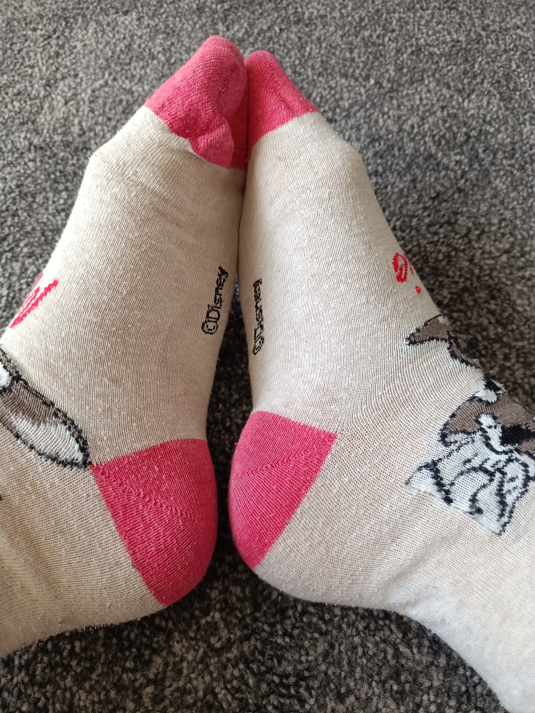 Cute Minnie and Mickey socks 🧦… - 1