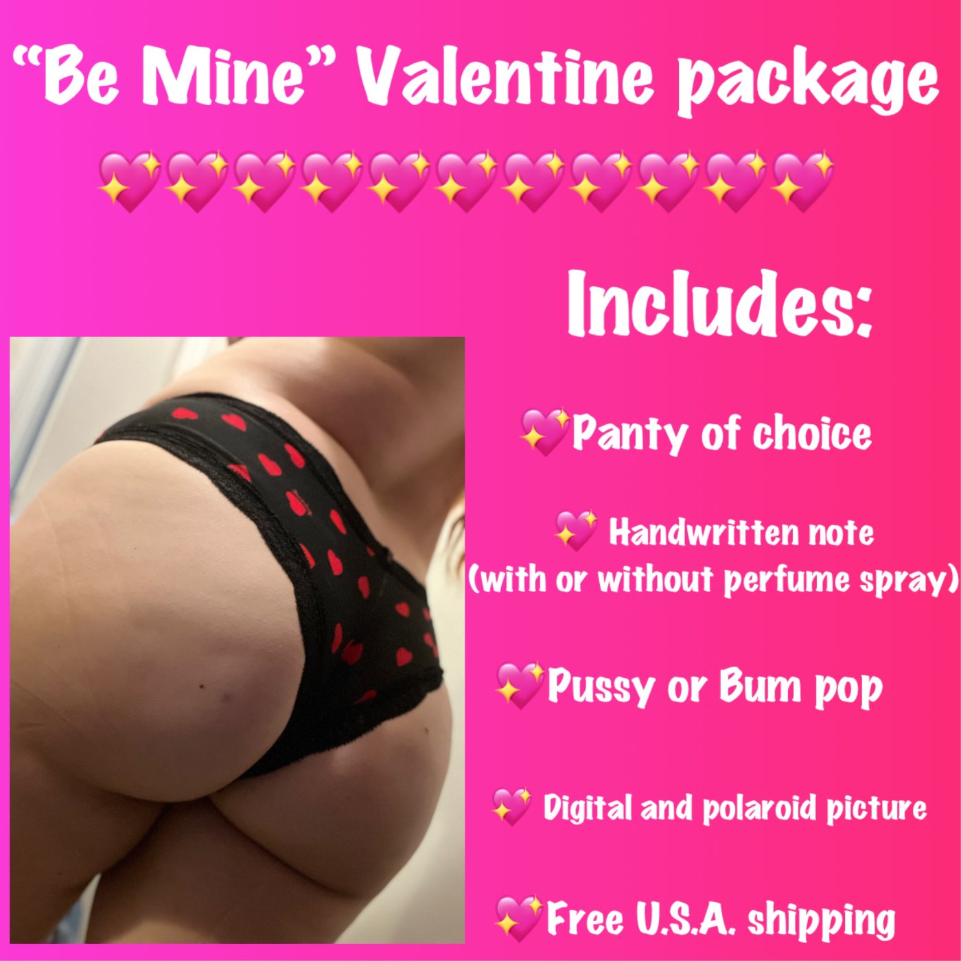 “Be Mine” valentine package