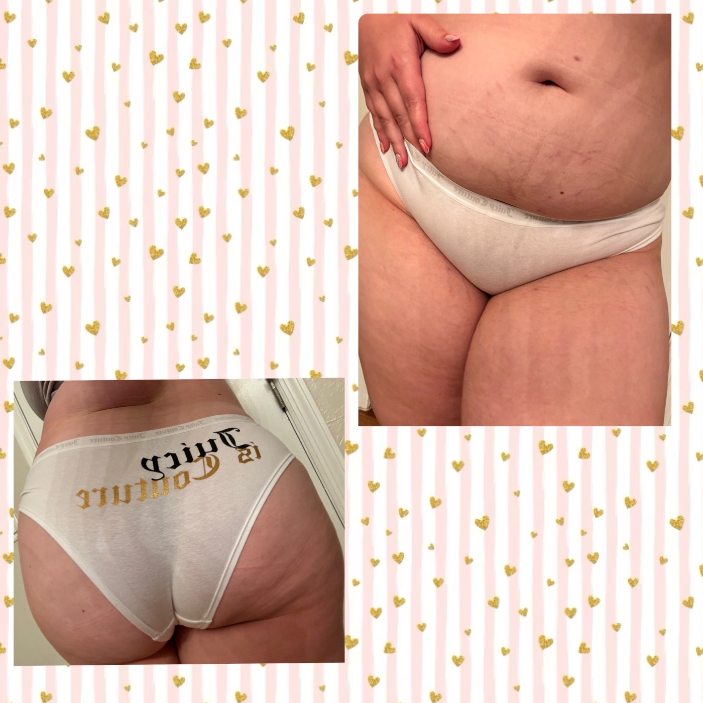 Juicy Couture White Panties