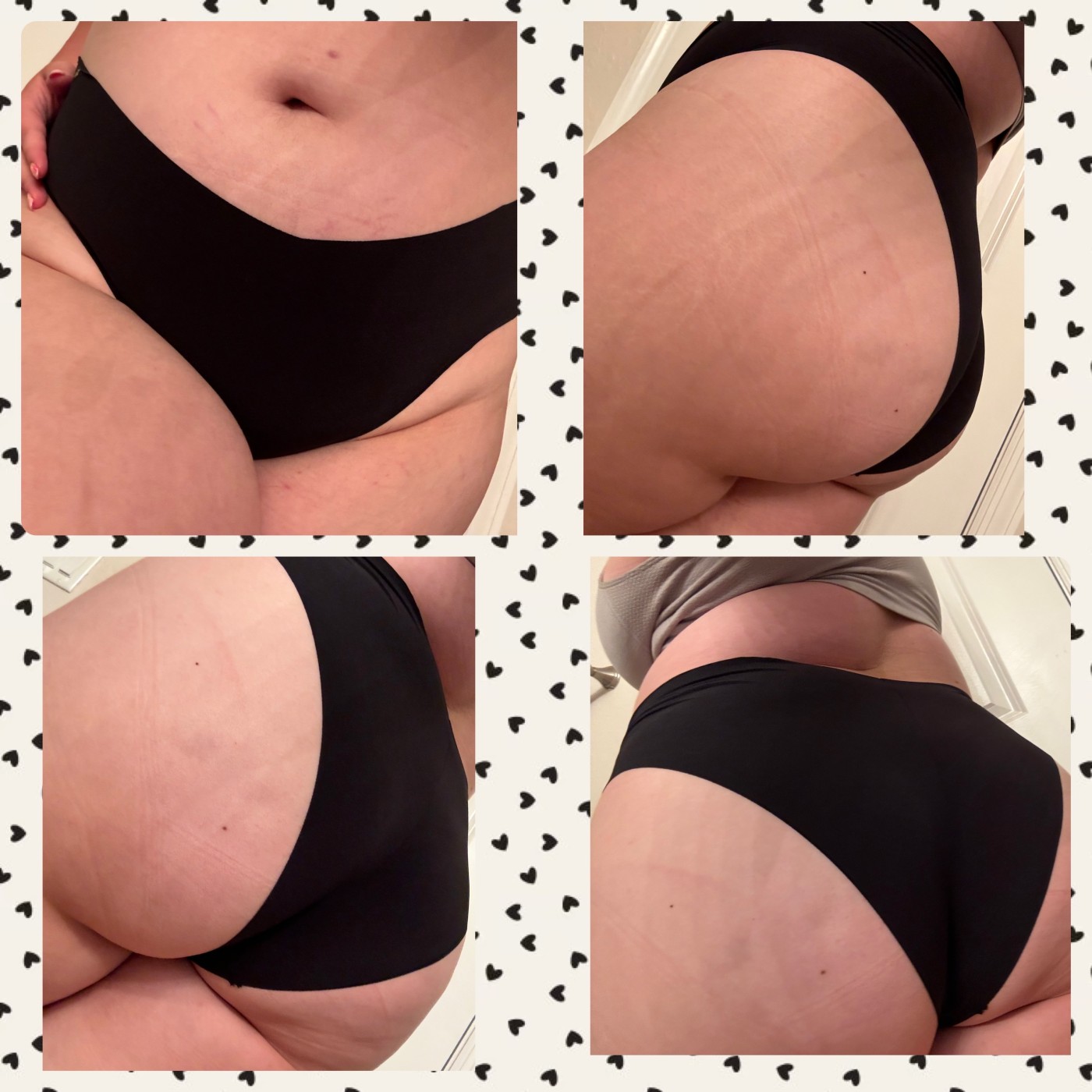 VS Black Seamless Cheeky Panties