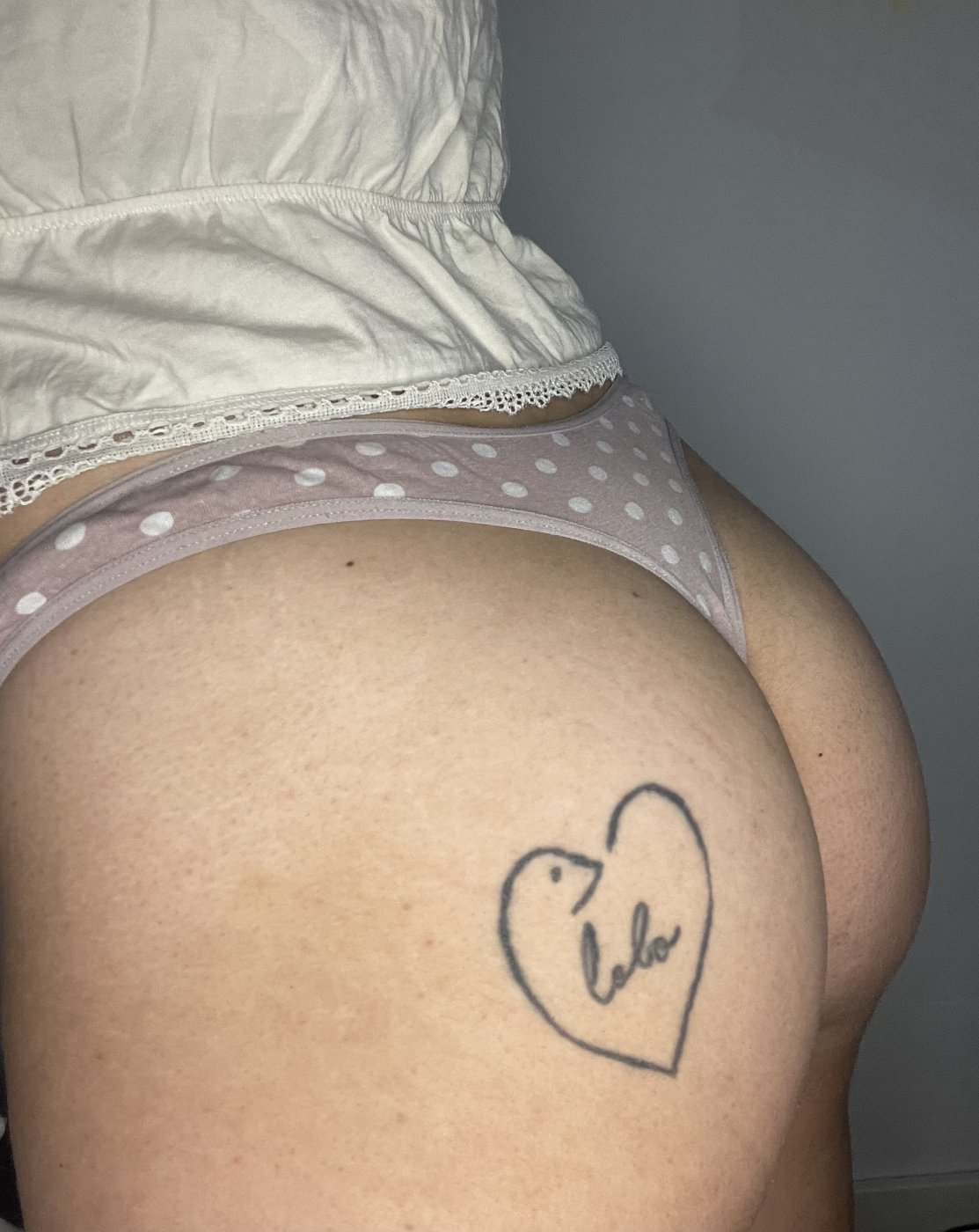 Tanguita rosa con topos – foto 2 de 2