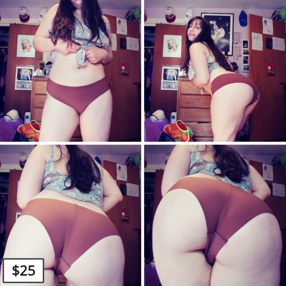 Cocoa Brown Silky Soft Nylon Cheeky Bikini Panties LARGE