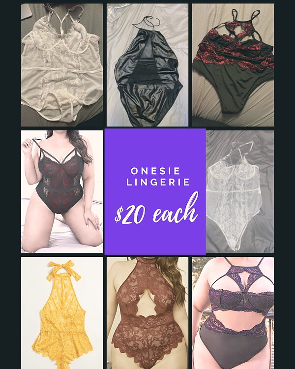 Onesie Lingerie Sale!