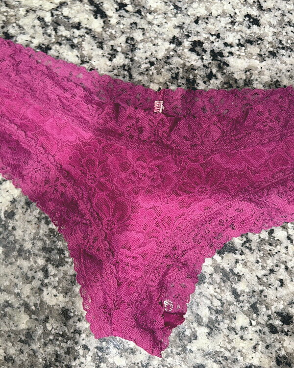 Cheeky Lacie Victoria's Secret Cheekster panty.