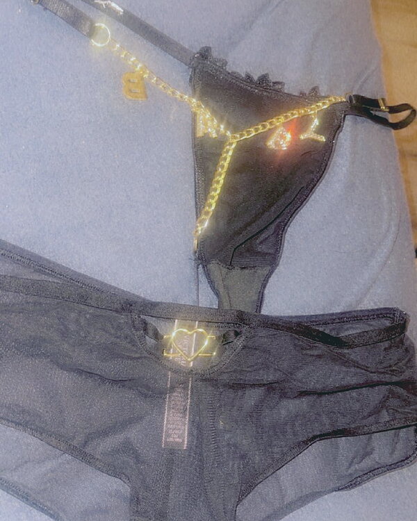 Black panty 2 pair set