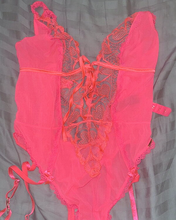 Pink lingerie