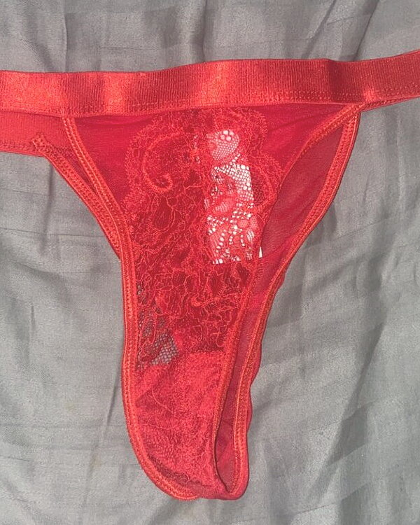 Red thong